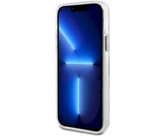 Karl Lagerfeld KLHMP12MHLSCHH iPhone 12 / 12 Pro 6.1″ baltos spalvos kietas dėklas IML Metal Choupette Head