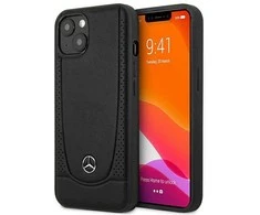 Mercedes Benz dėklas APPLE IPHONE 15 Plus Mercedes odinis Urban Line (MEHCP15MARMBK) juodos spalvos
