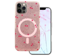Dėklas Mocco Cherry Mag Back Case for Apple iPhone 12 / 12 Pro