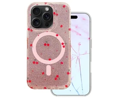 Dėklas Mocco Cherry Mag Back Case for Apple iPhone 16 Pro