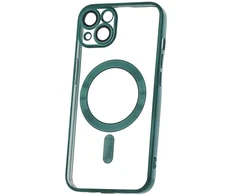 Mocco Color Chrome Mag dėklas su atviru žiedu, skirtas Apple iPhone 17 Pro Max