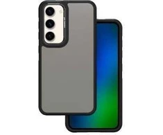 Dėklas Mocco Crystal Juodas Case for Samsung Galaxy S25 Plus