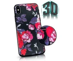 „Mocco Flowers“ 3D galinis dėklas, skirtas „Samsung Galaxy A53 5G“.