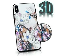 „Mocco Flowers“ 3D galinis dėklas, skirtas „Samsung Galaxy A53 5G“.