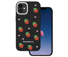 Dėklas Mocco Strawberry Back Case for Apple iPhone 11