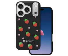 Dėklas Mocco Strawberry Back Case for Apple iPhone 17 Pro