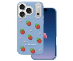 Dėklas Mocco Strawberry Back Case for Apple iPhone 17 Pro