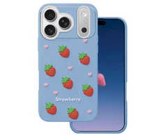 Dėklas Mocco Strawberry Back Case for Apple iPhone 17 Pro Max