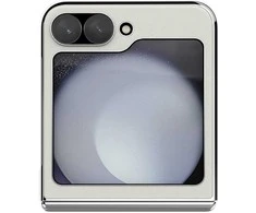 Nillkin CamShield Flip dėklas skirtas Samsung Galaxy Z Flip 6/7 FE baltos spalvos