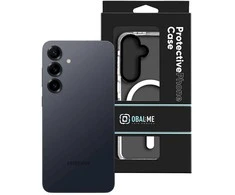 OBAL:ME MagNetix Bumper dėklas skirtas Samsung Galaxy S25 baltos spalvos