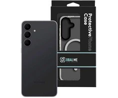 OBAL:ME MagNetix Bumper dėklas skirtas Samsung Galaxy S25 FE baltos spalvos