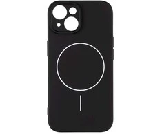 OBAL:ME MagNetix Matte TPU dėklas skirtas Apple iPhone 15 juodos spalvos