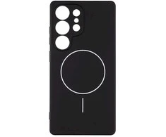 OBAL:ME MagNetix Matte TPU dėklas skirtas Samsung Galaxy S25 Ultra juodos spalvos