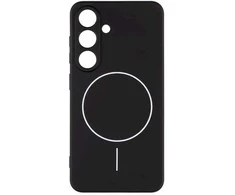 OBAL:ME MagNetix Matte TPU dėklas skirtas Samsung Galaxy S25 juodos spalvos