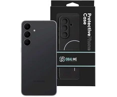 OBAL:ME MagNetix Matte TPU dėklas skirtas Samsung Galaxy S25 FE juodos spalvos