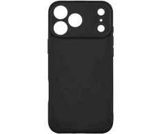 OBAL:ME Matte TPU dėklas skirtas Apple iPhone 17 Pro Max juodos spalvos