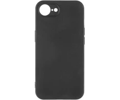 OBAL:ME Matte TPU dėklas skirtas Apple iPhone 16e juodos spalvos