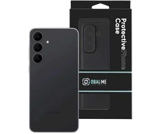 OBAL:ME Matte TPU dėklas skirtas Samsung Galaxy S25 FE juodos spalvos
