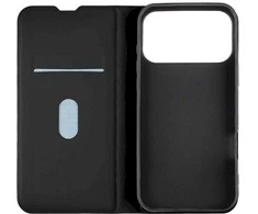 OBAL:ME SmoothTouch dėklas skirtas Apple iPhone 17 Pro Max juodos spalvos