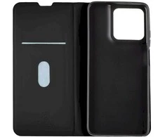 OBAL:ME SmoothTouch dėklas skirtas Motorola G56 juodos spalvos