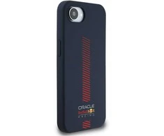 Red Bull Raudona Bull Raudona Bull Silicone Powerbar MagSafe Apple iPhone 16e dėklas telefonui mėlynos spalvos