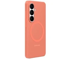 Dėklas Samsung EF-ES942COE Silicone Magnet Cover for Samsung Galaxy S26 Coral Raudona