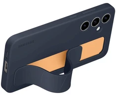 Dėklas Samsung EF-GS721CNE Standing Grip Cover for Samsung Galaxy S24 FE / mėlynas and juodas