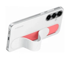 Dėklas Samsung EF-GS936CWE Standing Grip Cover for Samsung Galaxy S25+ / baltas