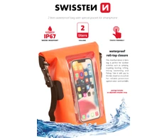 Dėklas Swissten Atsparus vandeniui Universal Phone Case 2L