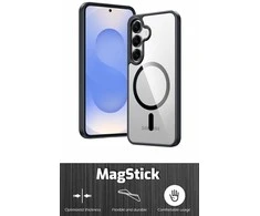 Dėklas Swissten Clear Jelly MagStick Metallic Case for Samsung Galaxy S26 Ultra 5G