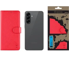 Tactical Field Notes skirtas Samsung Galaxy A56 5G dėklas telefonui raudonos spalvos