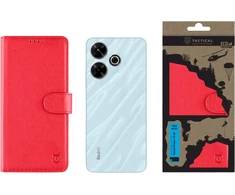 Tactical Field Notes skirtas Xiaomi Redmi 13 4G dėklas telefonui raudonos spalvos