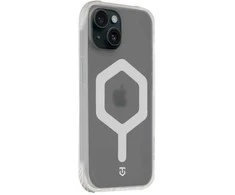 Tactical MagForce Hexagon dėklas skirtas Apple iPhone 15 T-Baltas