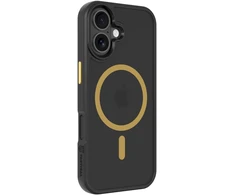 Tactical MagForce Hyperstealth 2.0 dėklas skirtas Apple iPhone 17 juodos ir geltonos spalvos