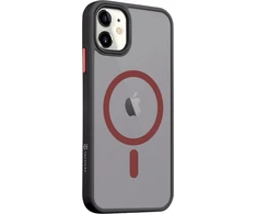 Tactical MagForce Hyperstealth 2.0 dėklas telefonui Apple iPhone 11 juodos ir raudonos spalvos