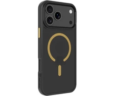 Tactical MagForce Hyperstealth 2.0 dėklas skirtas Apple iPhone 17 Pro Max juodos ir geltonos spalvos