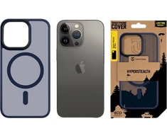 Dėklas Mėlyna Tactical MagForce Hyperstealth dangtelis, skirtas iPhone 13 Pro Deep Mėlyna