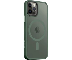 Dėklas Tactical MagForce Hyperstealth dangtelis, skirtas iPhone 12/12 Pro Forest Žalias