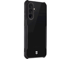 Tactical Quantum Stealth dėklas skirtas Samsung Galaxy A26 5G skaidrus ir juodos spalvos