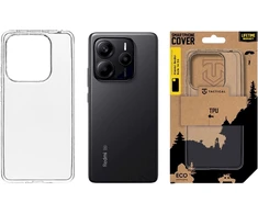 Tactical TPU dėklas skirtas Xiaomi Redmi Note 14 5G skaidrus