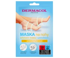 Dermacol Exfoliating Feet Mask šveičiamoji kaukė pėdoms, 2 x 15 ml
