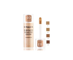 Dermacol Infinity Healthy Glow makiažo pagrindas, 03 Sand, 20 g