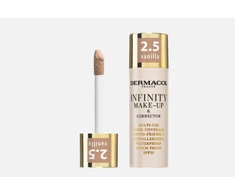 Dermacol Infinity makiažo korektorius ir makiažas 2.5 Vanilės skonio 20 g