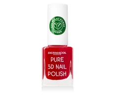 Dermacol Pure 3D 04 Poppy Raudona Nagų lakas 11 ml