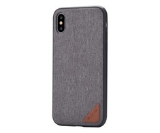 Dėklas Devia Apple iPhone X Acme case Pilkas