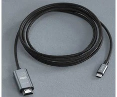 Devia kabelis Storm EC084 USB-C - HDMI 4K 60 Hz 2,0 m juodas