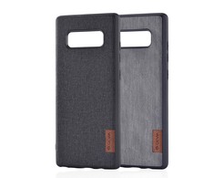 Dėklas Devia Samsung Galaxy Note 8 Flax case Pilkas