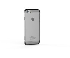 Dėklas Devia Glimmer 2 Silicone Back Case For Apple iPhone 7 / 8 Transparent - Sidabrinis