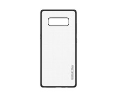 Dėklas Devia Glitter Soft Silicone Back Case For Samsung N950 Galaxy Note 8 Transparent - Juodas