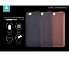 Devia Jelly England silikoninis nugaros dėklas Apple iPhone 7 Plus / 8 Plus Juodas